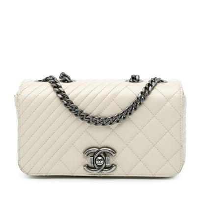 Chanel Small Glazed Calfskin Coco Boy Flap