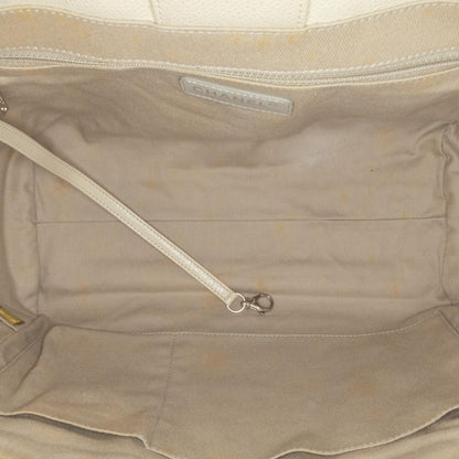Chanel Small Glazed Calfskin Deauville Tote