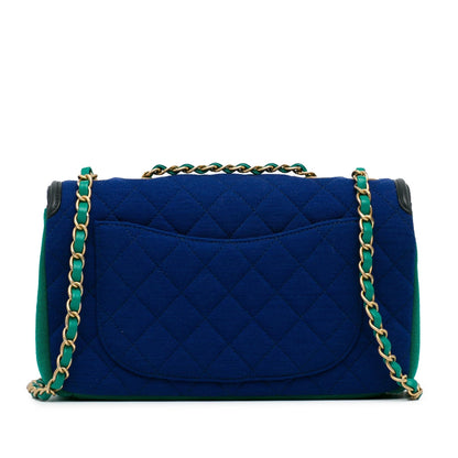 Chanel Small Jersey CC Filigree Flap (SHG-c5awaZ)