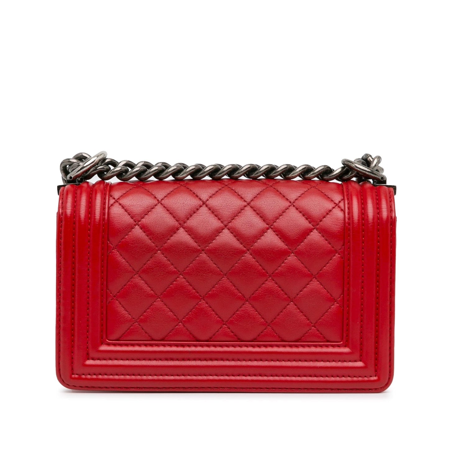 Chanel Small Lambskin Boy Flap (SHG-S5WFuh)