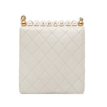 Chanel Small Lambskin Chic Pearls Flap (SHG-dGzanu)