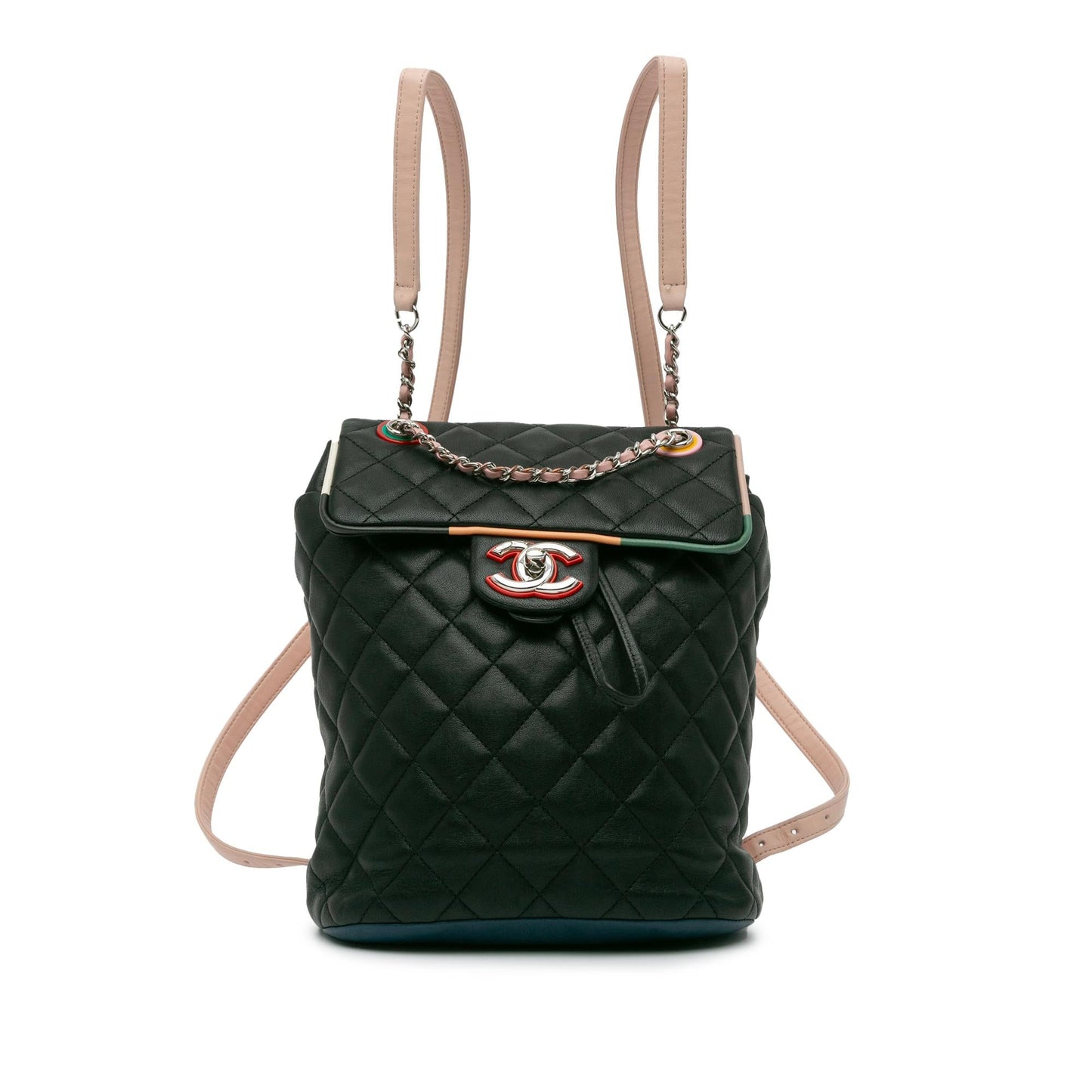 Chanel Small Lambskin Cuba Color Urban Spirit Backpack (SHG-a8CuVs)