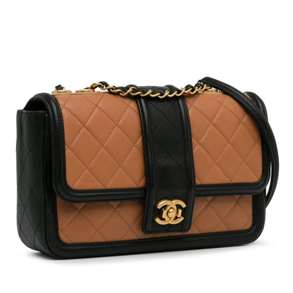 Chanel Small Lambskin Elegant CC Flap (SHG-H8xtTB)