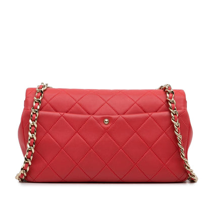 Chanel Small Lambskin Elegant Chain Single Flap (SHG-e6gpic)