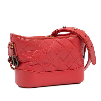 Chanel Small Lambskin Gabrielle Crossbody Bag (SHG-Ex3JfU)