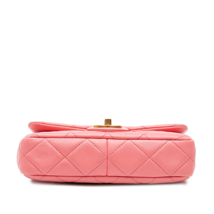 Chanel Small Lambskin Pending CC Flap