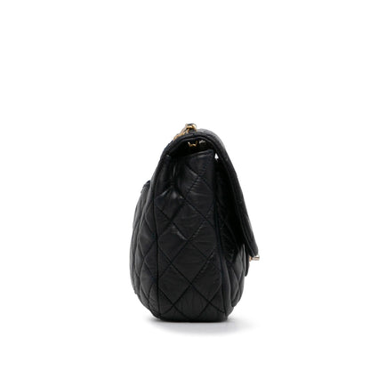 Chanel Small Lambskin Single Flap (SHG-HELS4Y)
