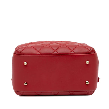 Chanel Small Lambskin Trendy CC Bowling (SHG-lOYrMx)