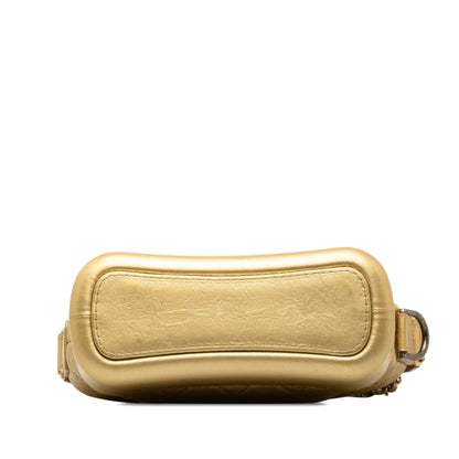 Chanel Small Metallic Lambskin Gabrielle Crossbody (SHG-5QvX7a)