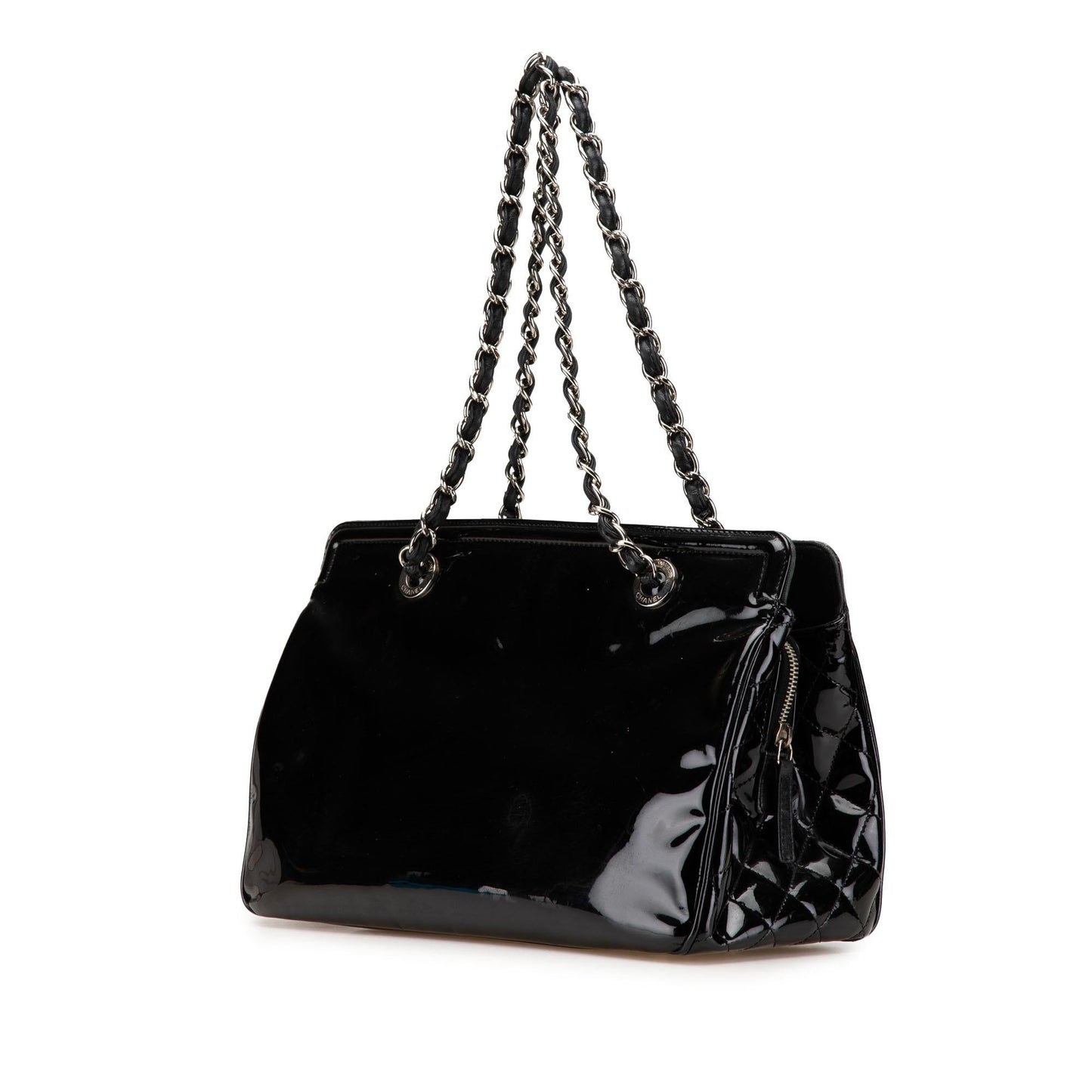 Chanel Small Patent Lipstick Tote