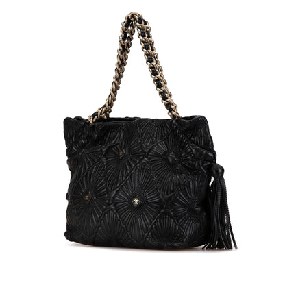 Chanel Small Quilted Calfskin Ca D'Oro Tote (SHG-gM3OPF)