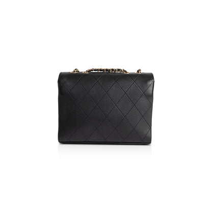 Chanel Small Quilted Calfskin Flap Bag