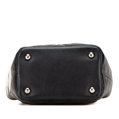 Chanel Small Quilted Lambskin Cambon Ligne Tote
