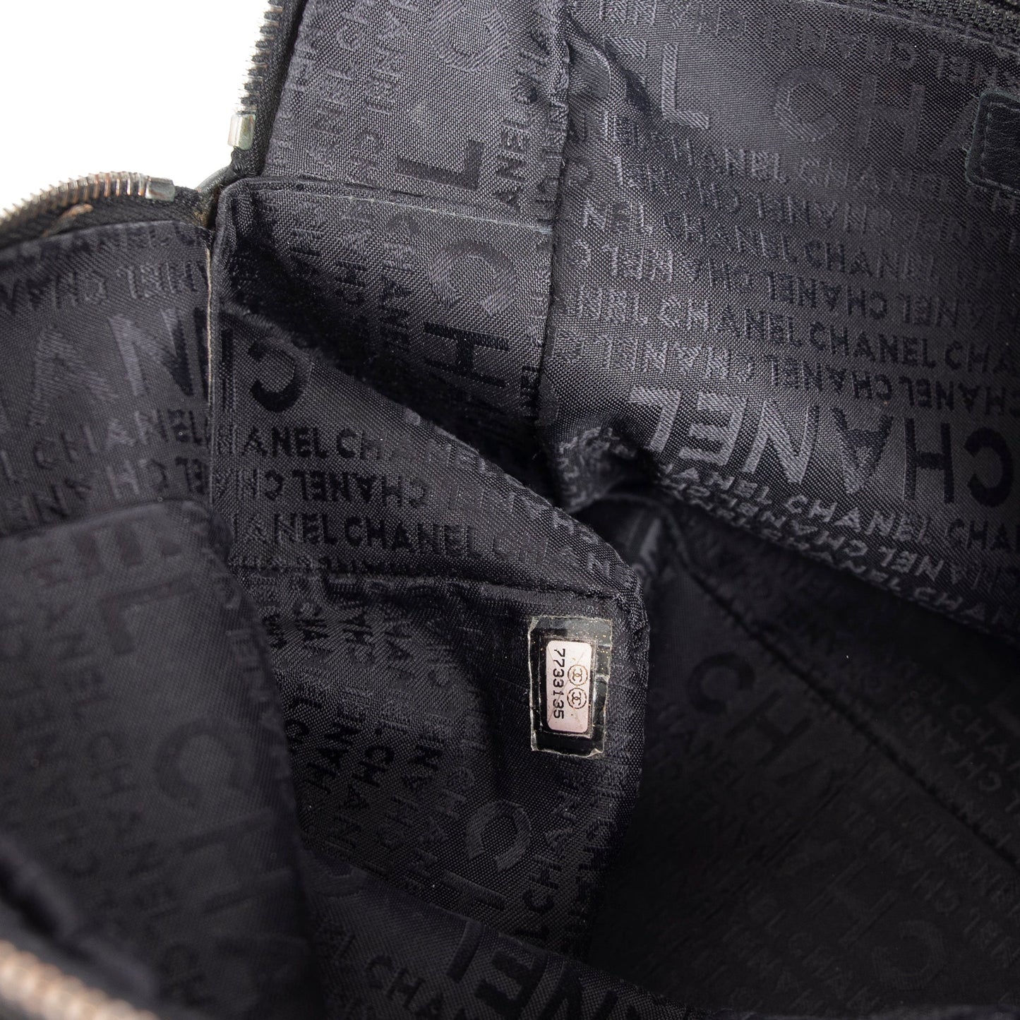 Chanel Small Square Quilt Leather Chocolate Bar Tote