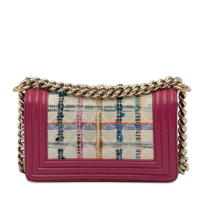 Chanel Small Tweed Boy Bag