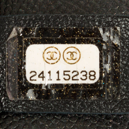 Chanel So Black Caviar Large Boy Bag