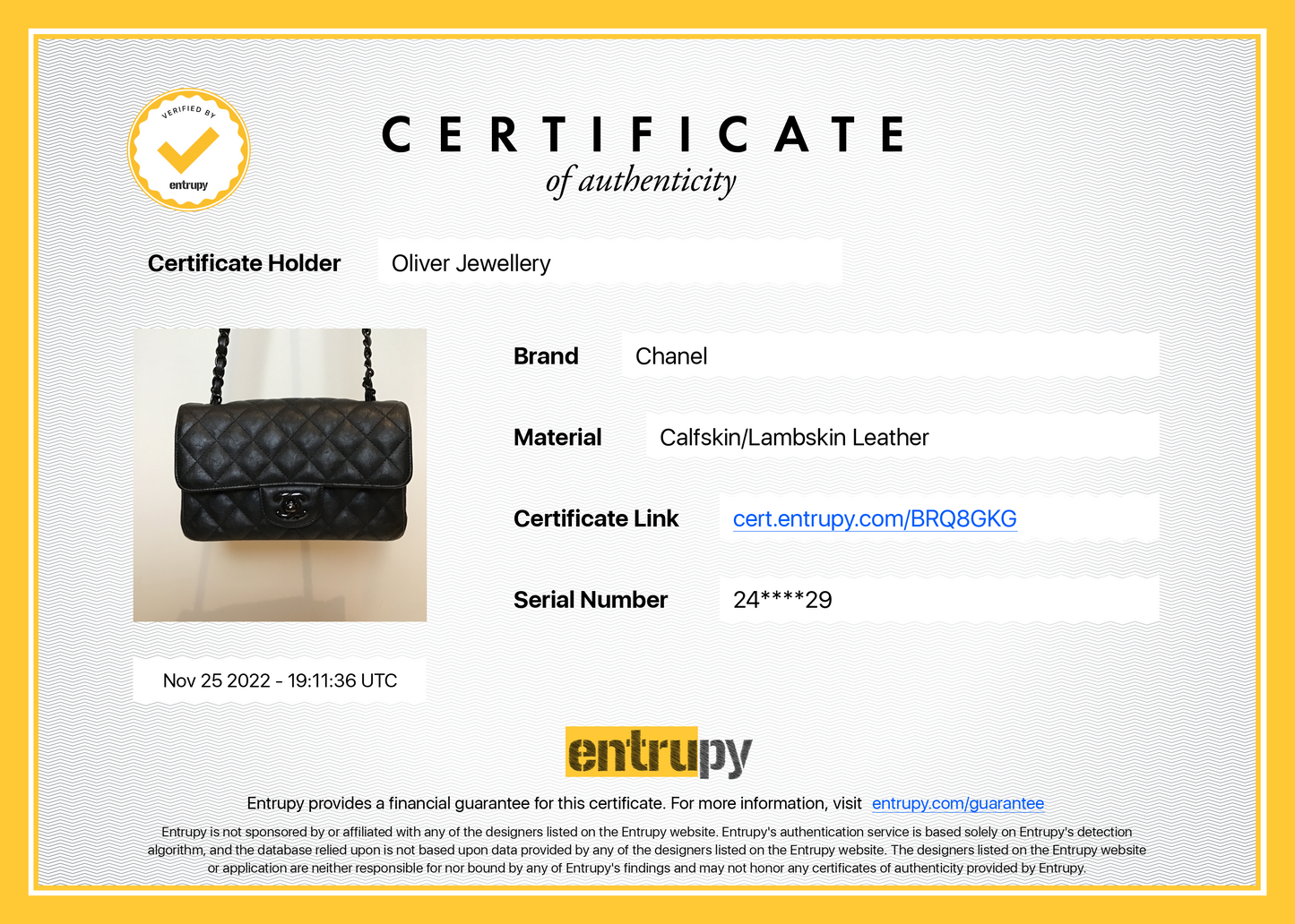 Chanel So Black Classic Mini Rectangular Flap Bag