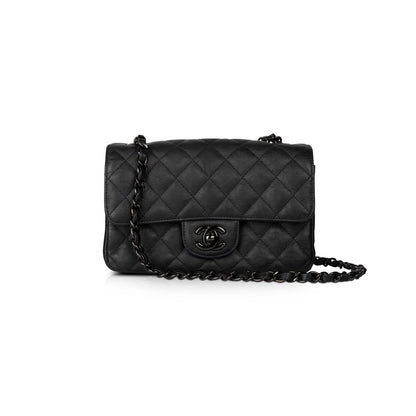 Chanel So Black Classic Mini Rectangular Flap Bag