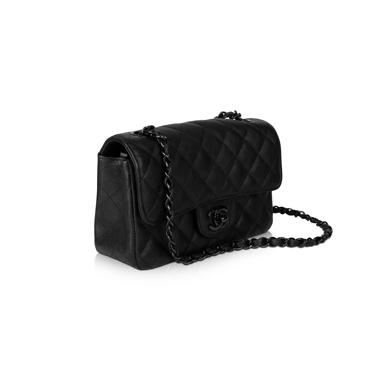 Chanel So Black Classic Mini Rectangular Flap Bag
