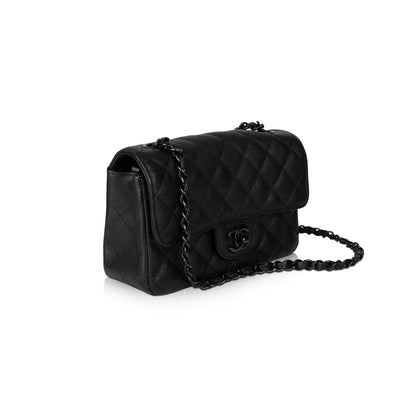 Chanel So Black Classic Mini Rectangular Flap Bag
