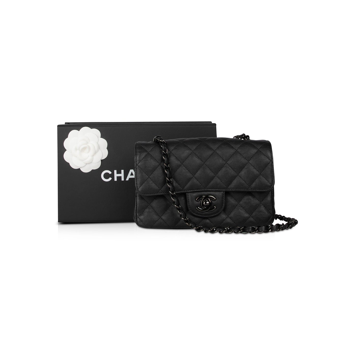 Chanel So Black Classic Mini Rectangular Flap Bag