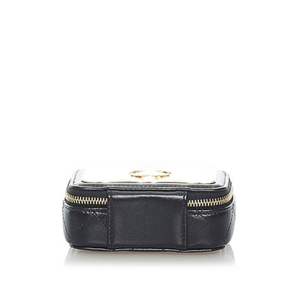 Chanel Square Classic Quilted Lambskin Flap (SHG-DhK2mq)