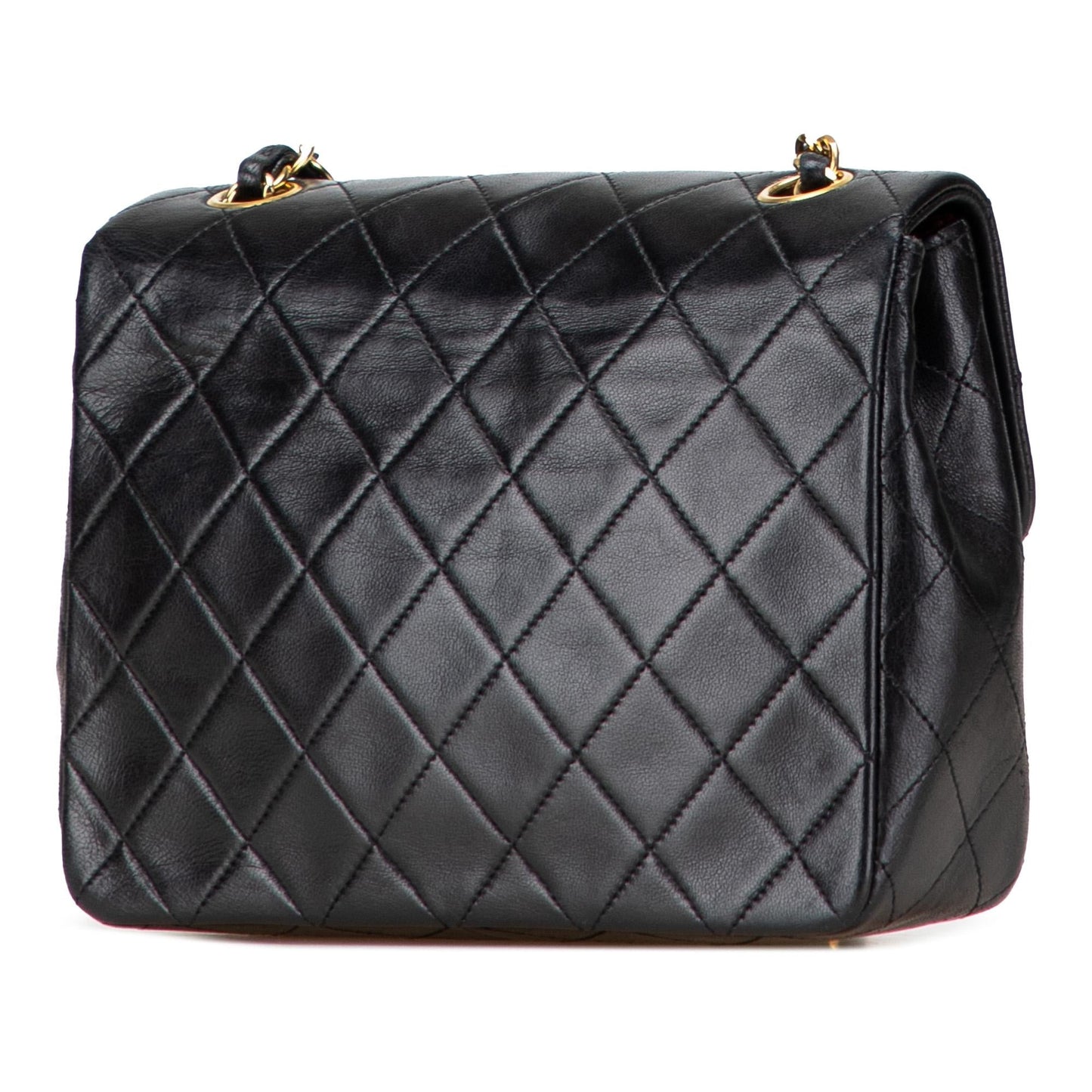 Chanel Square Quilted Lambskin Single Flap