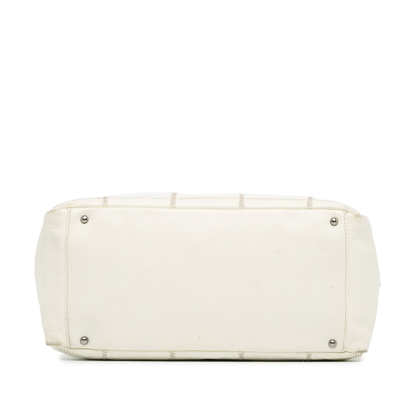 Chanel Square Stitch LAX Bowler Bag (SHG-MakcWZ)