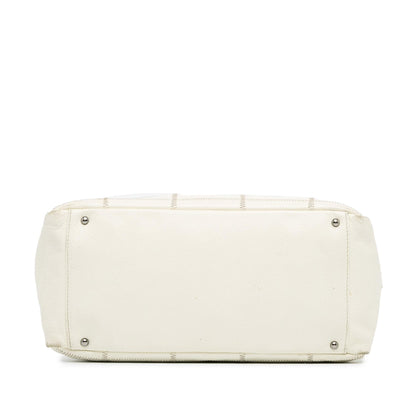 Chanel Square Stitch LAX Bowler Bag (SHG-MakcWZ)