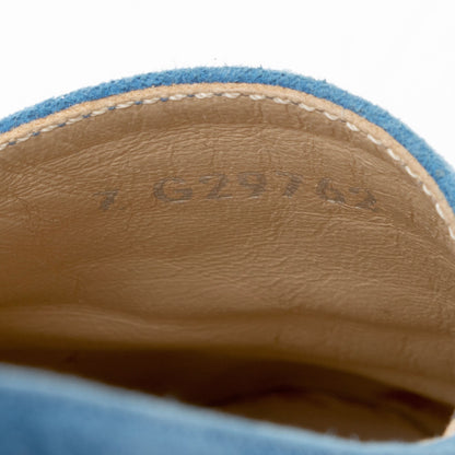 Chanel Suede CC Espadrilles - Size 7 / 37 (SHF-1NYUJk)