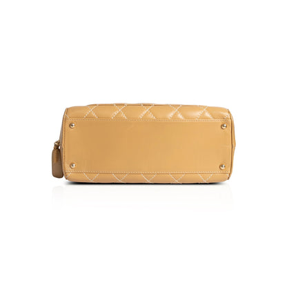 Chanel Surpique Bowler Bag