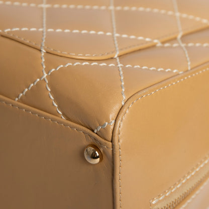 Chanel Surpique Bowler Bag