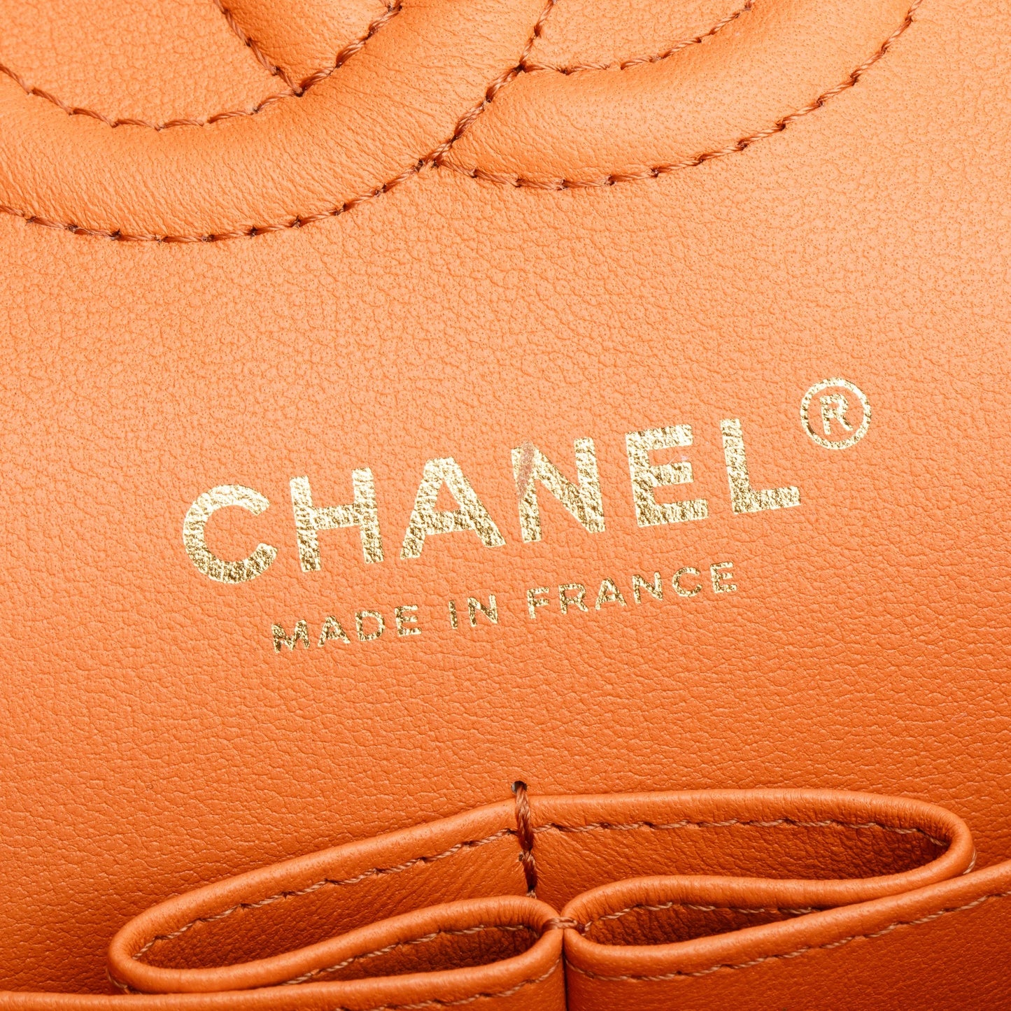 Chanel Terracotta Quilted Lambskin Leather Classic Small Double Flap Bag