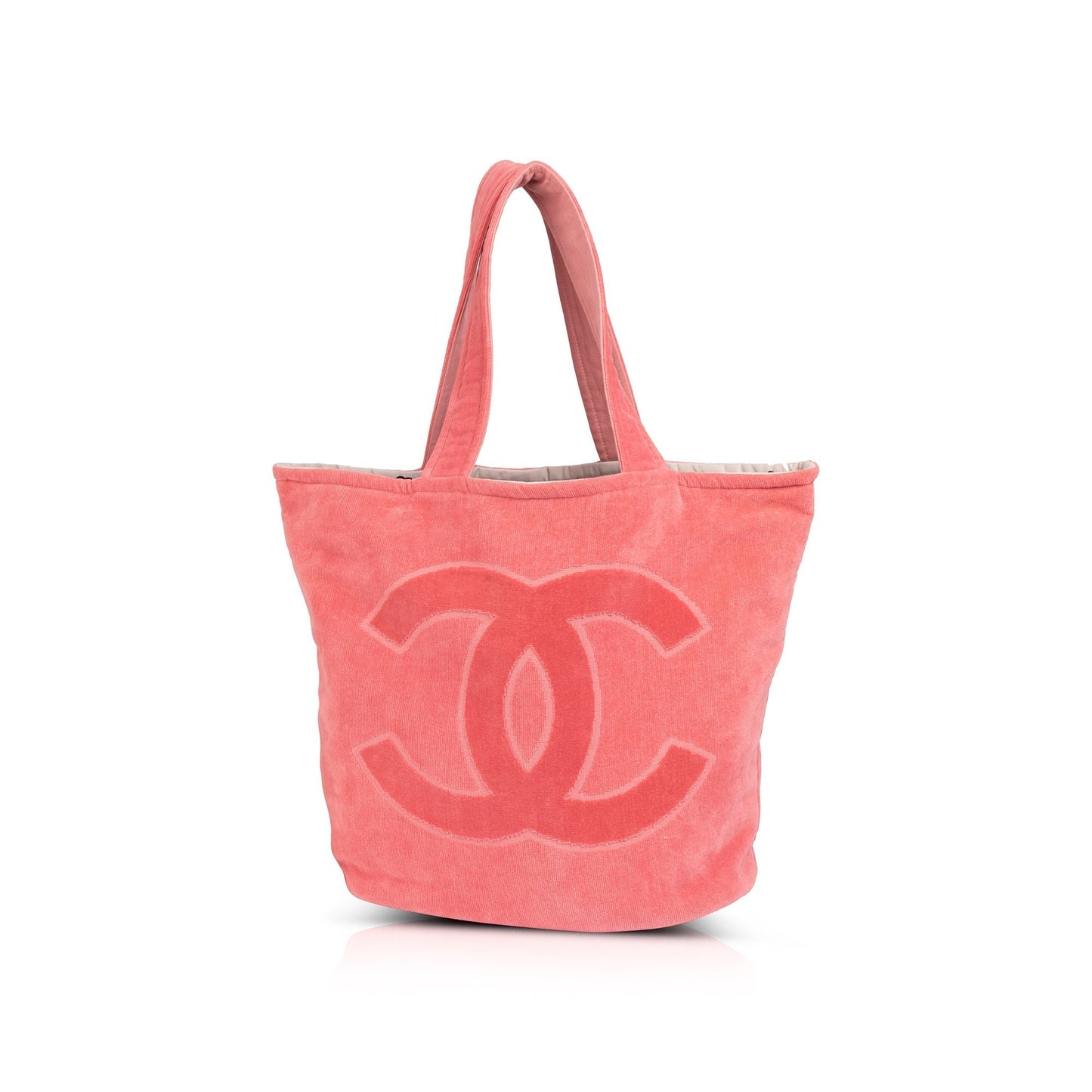 Chanel Terry Cloth Beach Tote