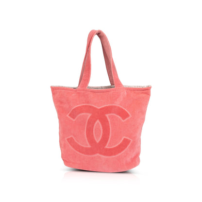Chanel Terry Cloth Beach Tote