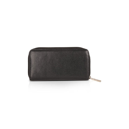 Chanel Timeless Interlocking CC Logo Zip Organizer Wallet