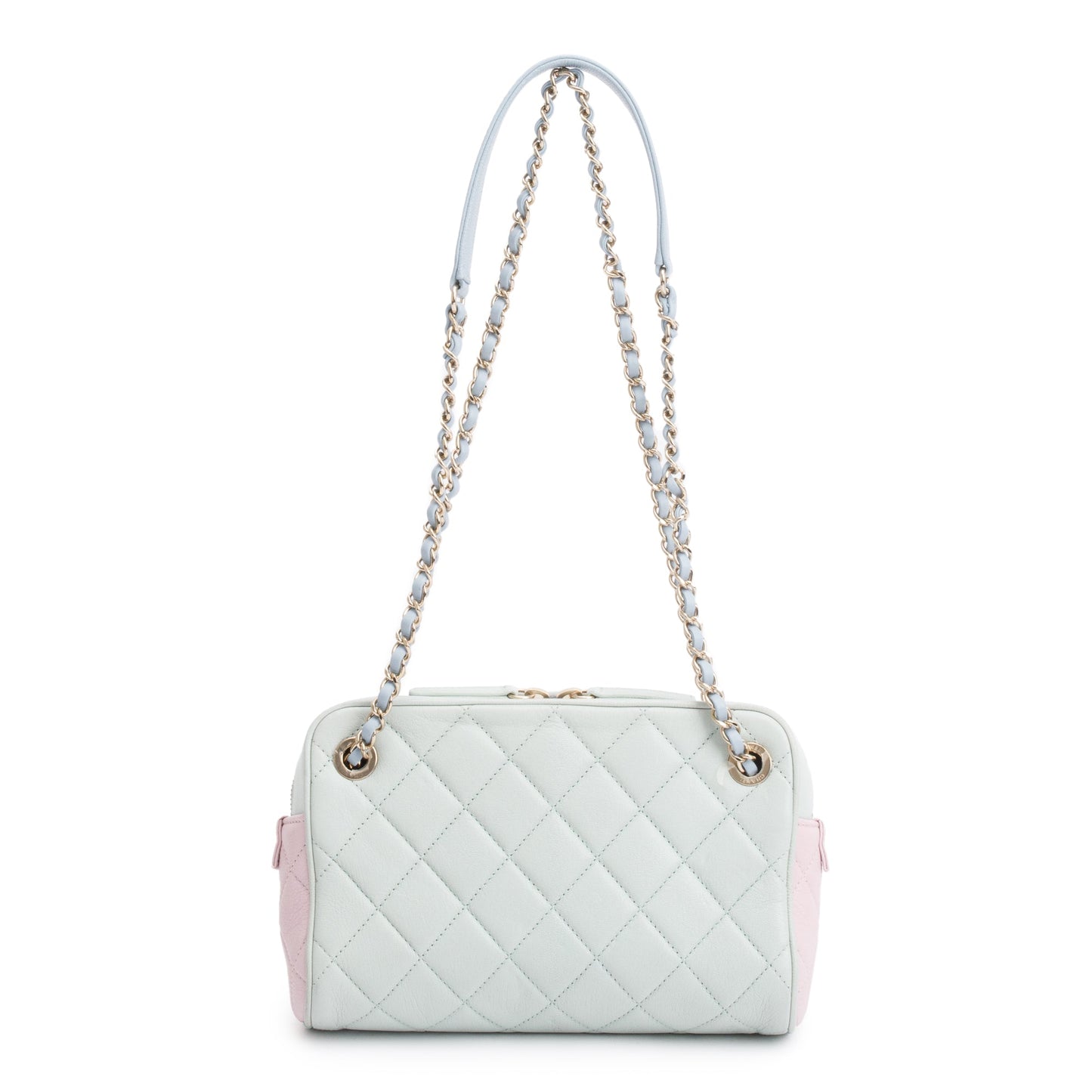 Chanel Tricolour Quilted Calfskin Leather In & Out Camera Bag
