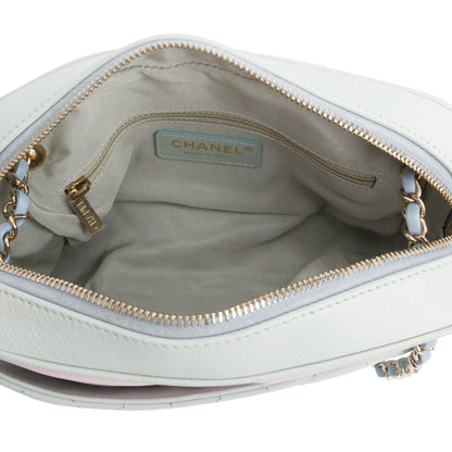 Chanel Tricolour Quilted Calfskin Leather In & Out Camera Bag
