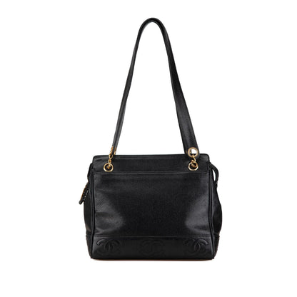 Chanel Triple CC Caviar Shoulder Bag