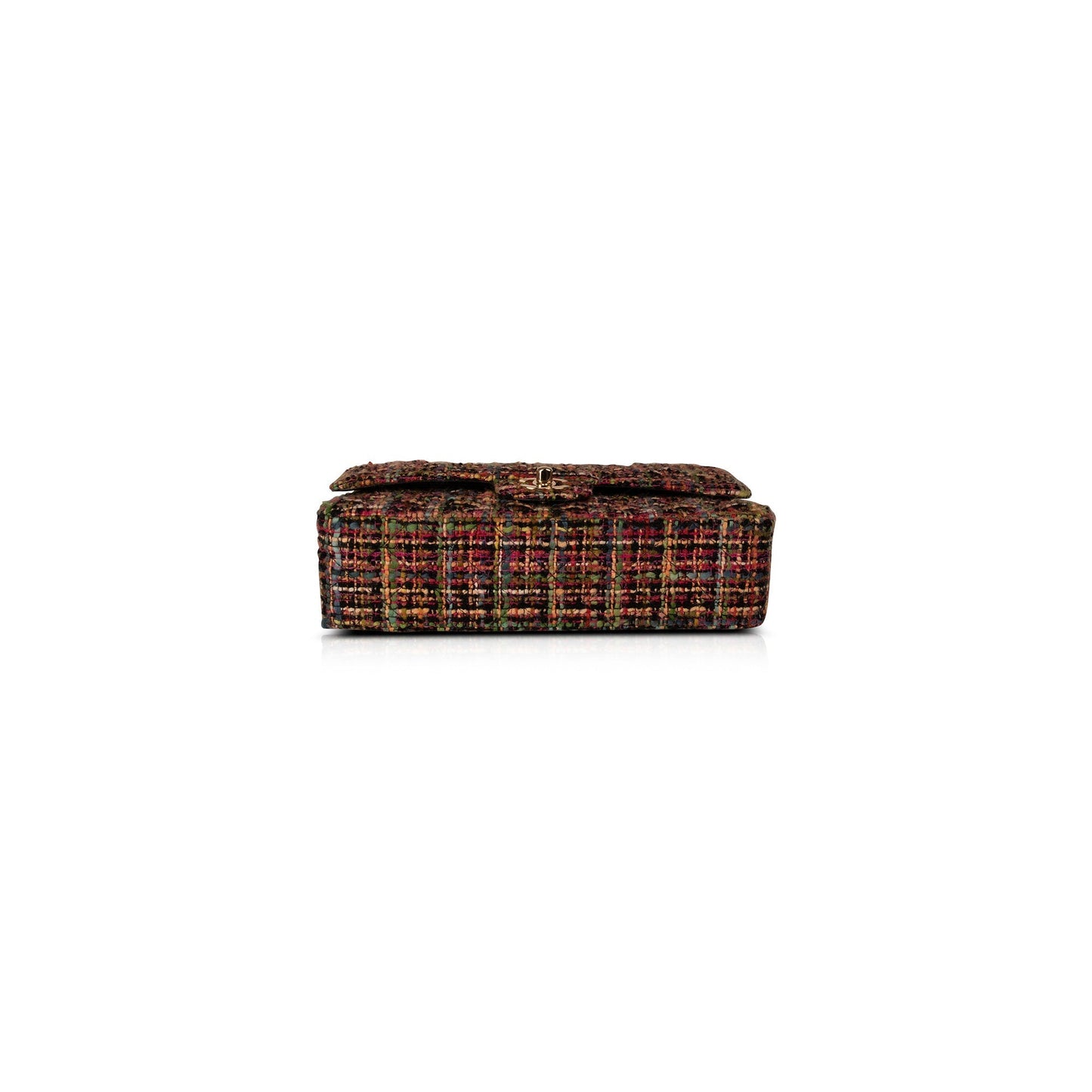 Chanel Tweed Medium Classic Double Flap Bag