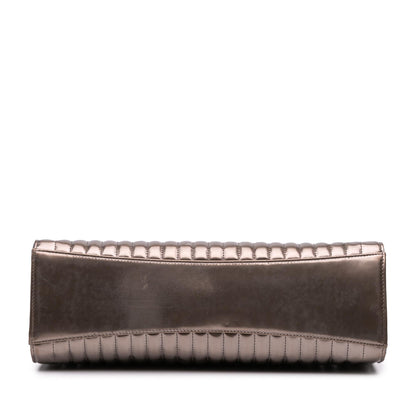 Chanel Vertical Quilted Patent Maharaja Express Flap