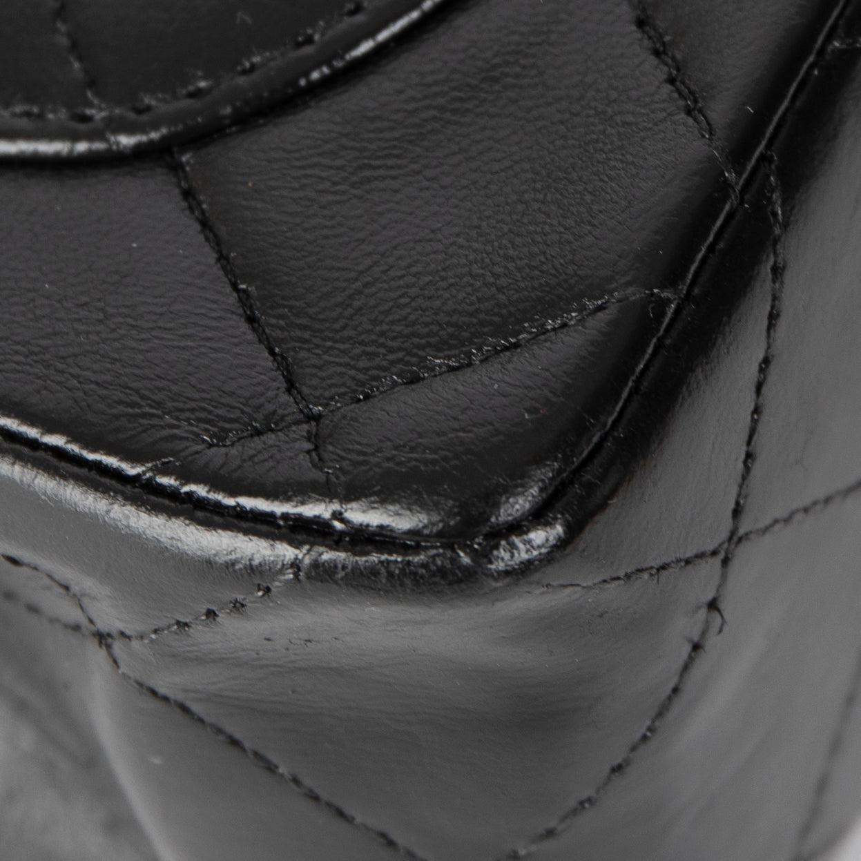 Chanel Vintage Black Classic Mini Square Flap Bag