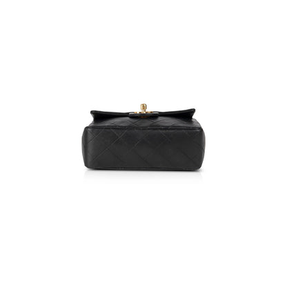 Chanel Vintage Black Classic Mini Square Flap Bag