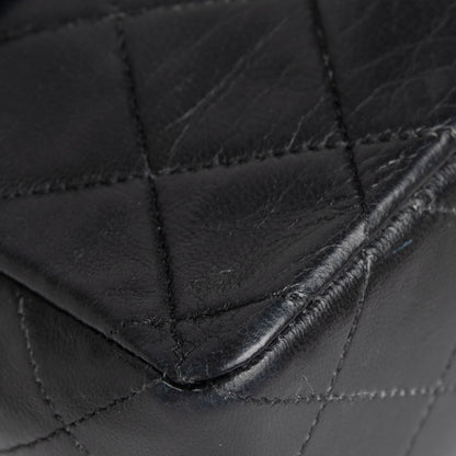 Chanel Vintage Black Classic Mini Square Flap Bag