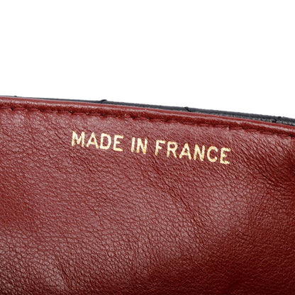 Chanel Vintage Black Lambskin Leather Mini Diana Bijoux Flap Bag
