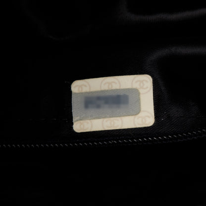 Chanel Vintage Black Lambskin Mini Bucket Crossbody Bag