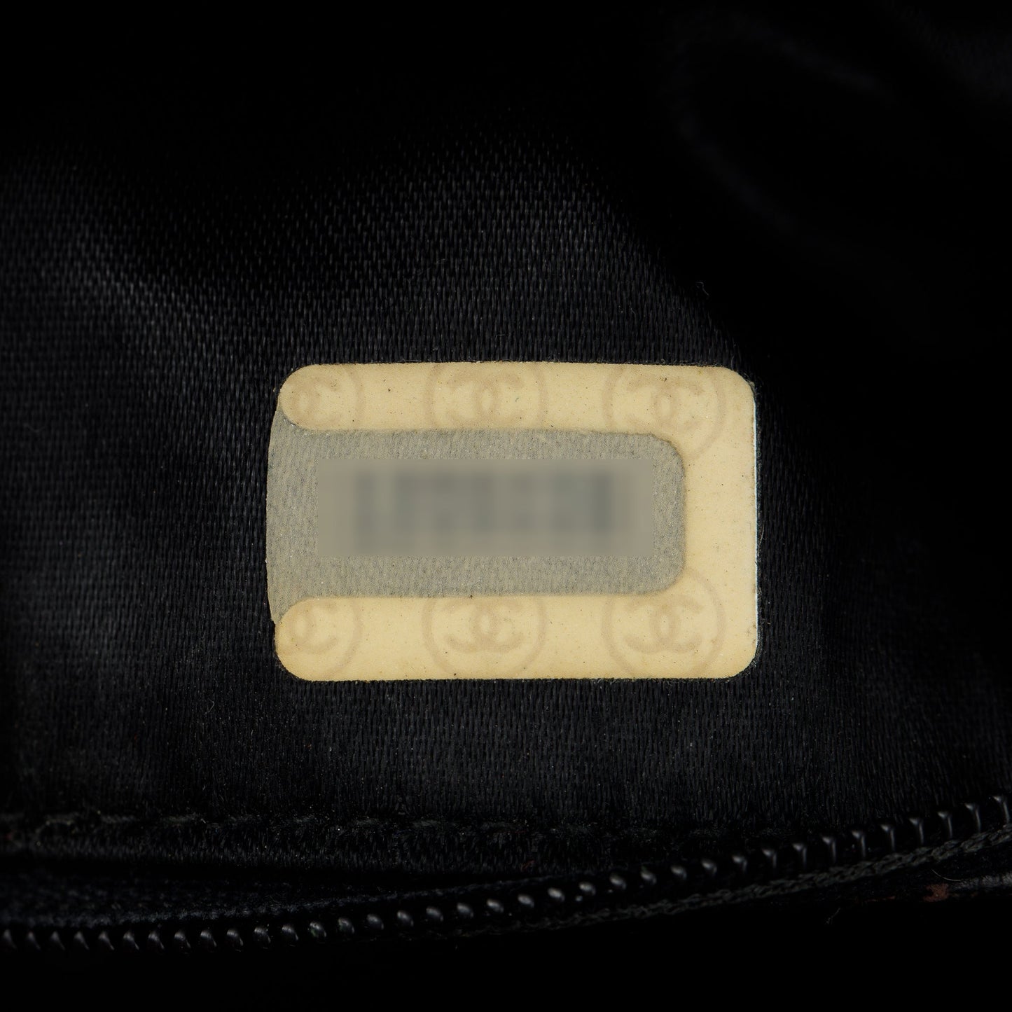 Chanel Vintage Black Quilted Calfskin Leather CC Tassel Camera Bag