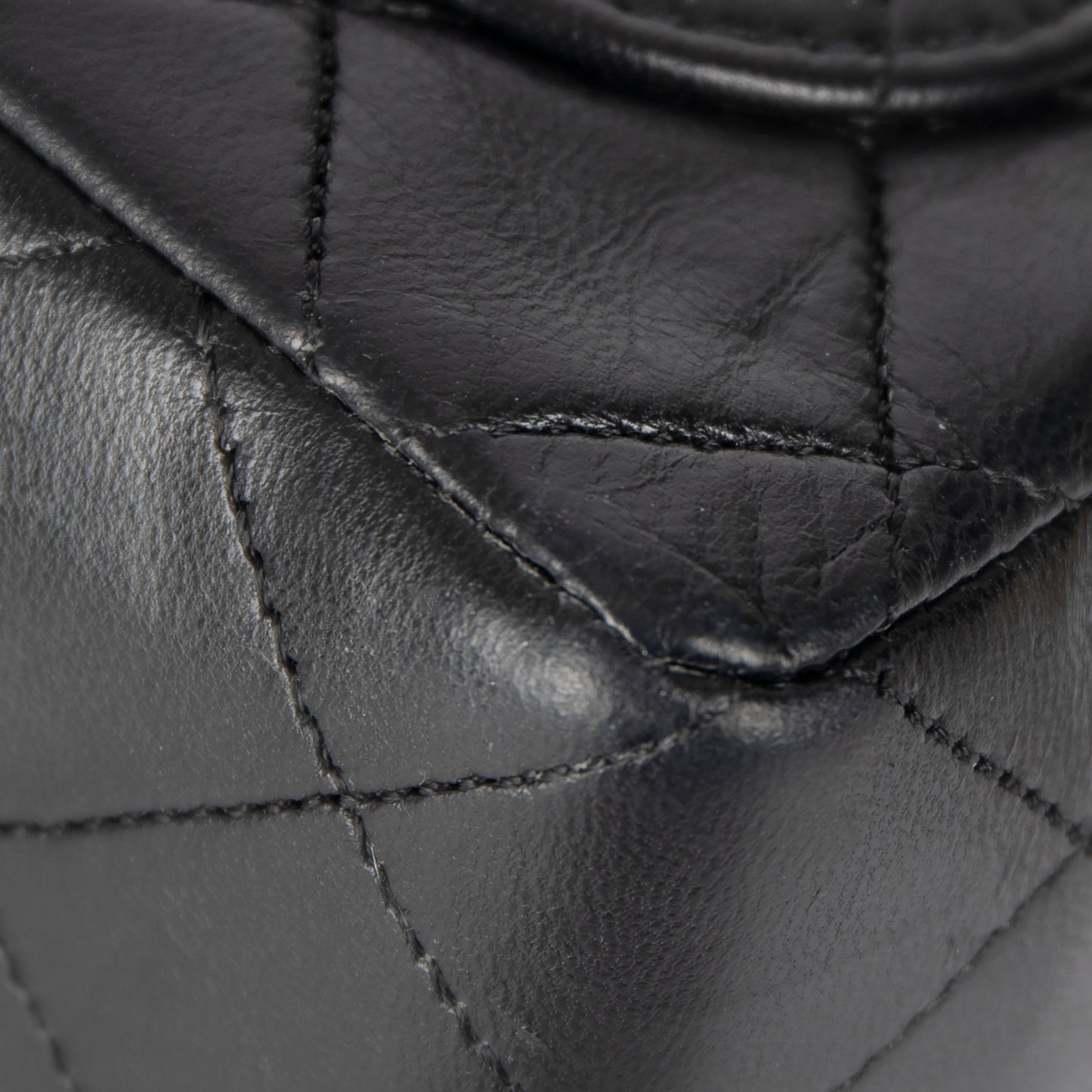 Chanel Vintage Black Quilted Lambskin Kelly Flap Bag Set