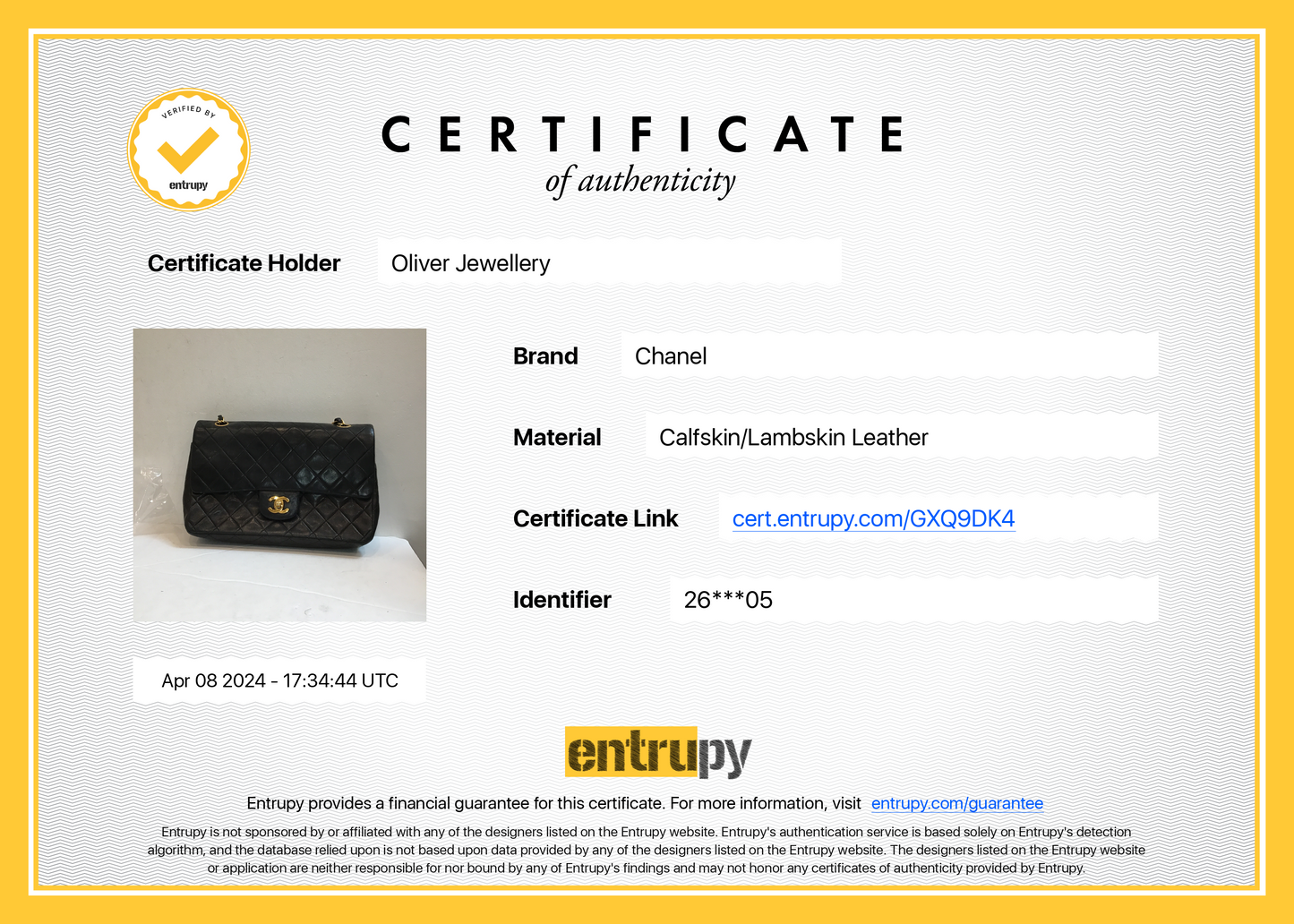 Chanel Vintage Black Quilted Lambskin Leather Classic Medium Double Flap Bag