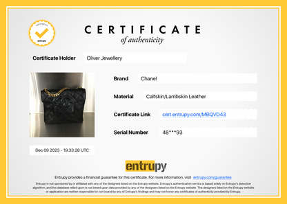 Chanel Vintage Black Quilted Lambskin Leather Vintage CC ID Bracelet Handle Bag